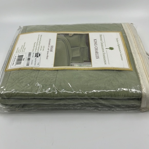 Regal Resting: The King Charles European Matelasse Pillow Case - Fit for Royalty - Picture 4 of 6